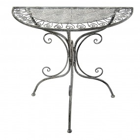 25Y0978 Side Table 80x36x75 cm Grey Iron Console Table