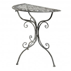 25Y0978 Side Table 80x36x75 cm Grey Iron Console Table