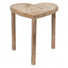6H2154L Side Table Heart...