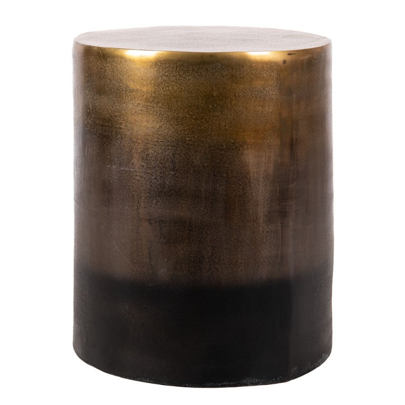 64858 Side Table Ø 45x57 cm Gold colored Aluminium Round Plant Table