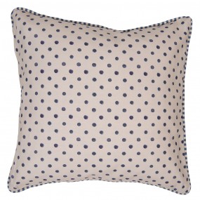 2BBF21 Cushion Cover 40x40 cm Beige Cotton Blueberries Pillow Cover