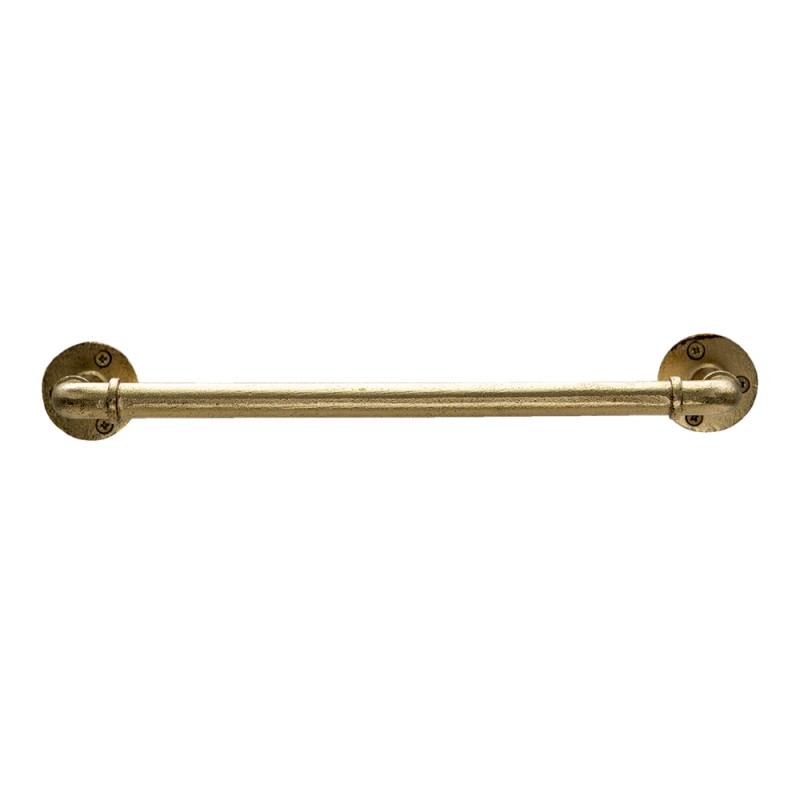 6Y4672 Towel Holder 36x8x5 cm Gold colored Iron Towel Bar
