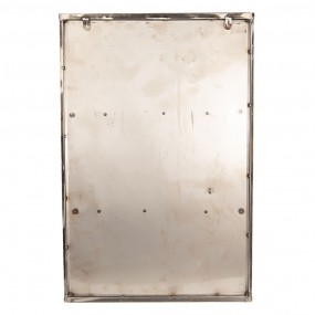 25Y0620 Wall Cupboard 49*19*75 cm Brown Metal Glass Rectangle