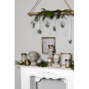 25H0380W Fireplace Surround 125x28x101 cm White Wood Rectangle Mantelpiece
