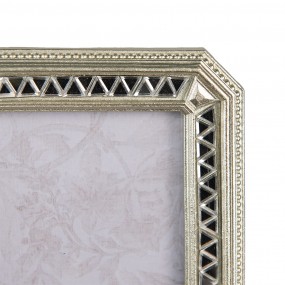 22F0903 Photo Frame 10x15 cm Silver colored Plastic Picture Frame