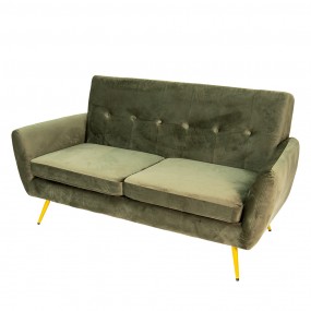 250562GR Bench 2-seater 2-Zits Green Textile Sofa