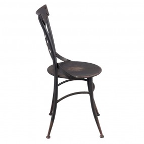 25Y0396 Dining Chair 41x41x88 cm Black Iron Chair