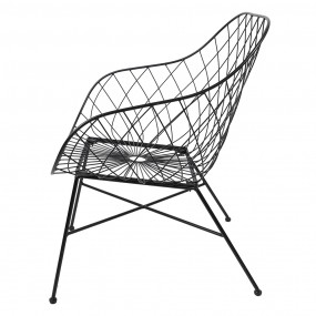 25Y0955 Dining Chair 66x64x80 cm Black Iron Chair