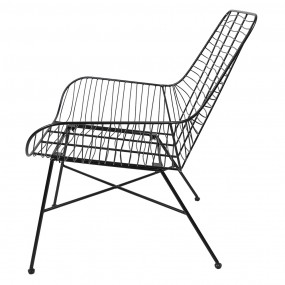 25Y0956 Dining Chair 67x63x78 cm Black Iron Chair