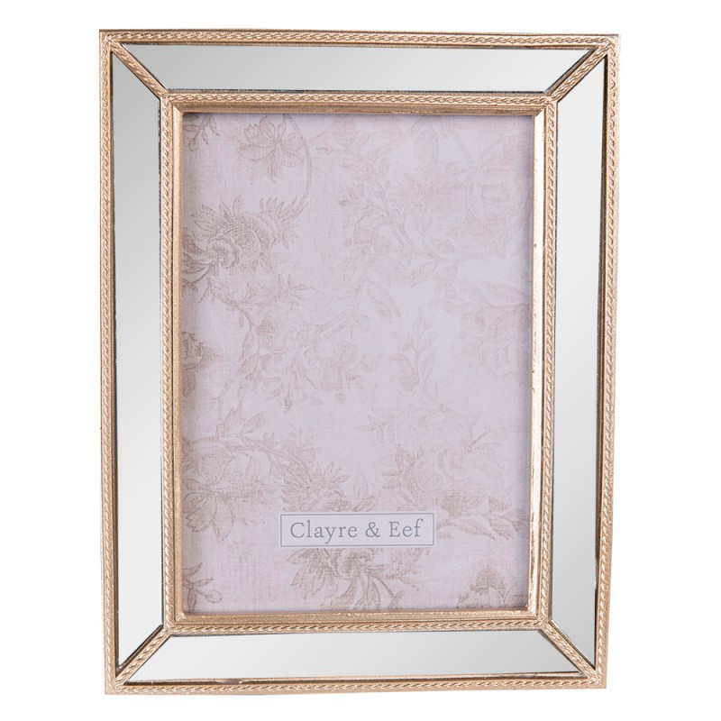 2F0910 Photo Frame 13x18 cm Gold colored Plastic Picture Frame