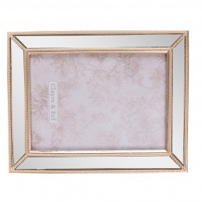 22F0910 Photo Frame 13x18 cm Gold colored Plastic Picture Frame