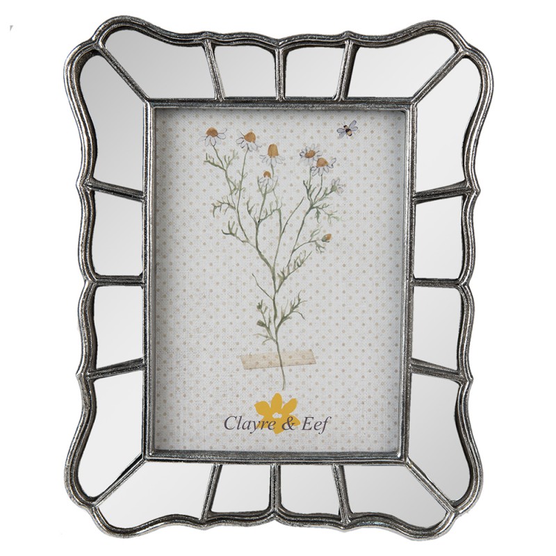 2F0957 Photo Frame 13x18 cm Silver colored Plastic Picture Frame