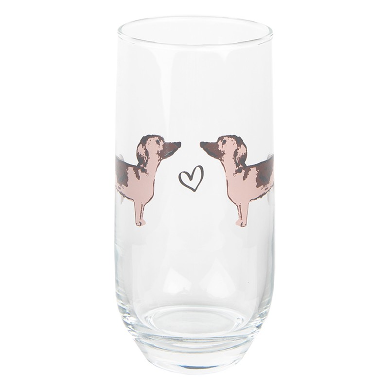 DHLGL0007 Water Glass 380 ml Dogs Drinking Cup