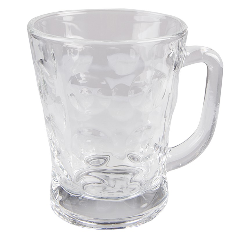 6GL4197 Mug 230 ml Glass Round Coffee Mug