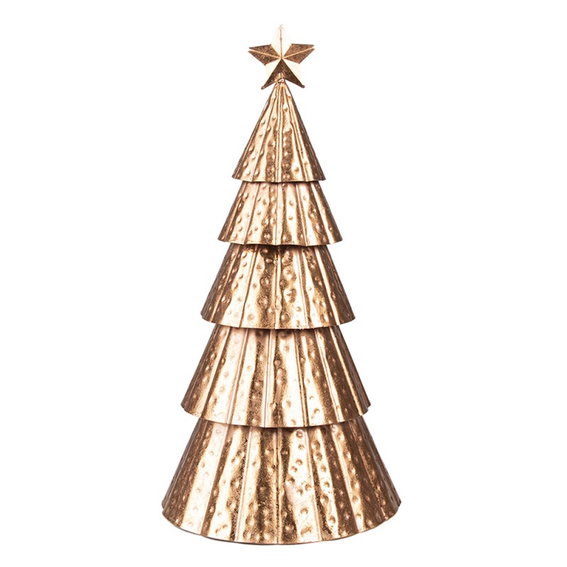 6Y5374 Christmas Decoration Christmas Tree 38 cm Copper colored Iron