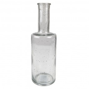 26GL4271 Vase Ø 11*34 cm Transparent Glass