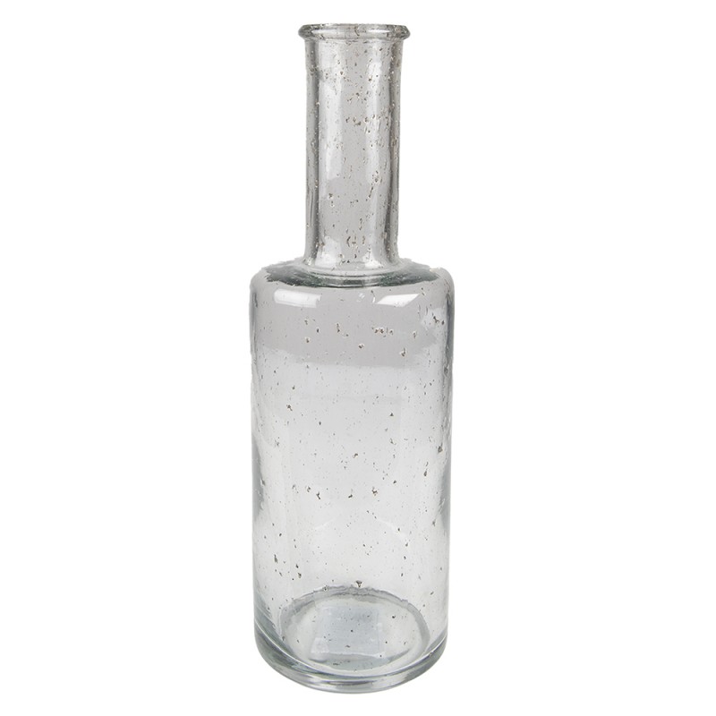6GL4271 Vase Ø 11*34 cm Transparent Glass