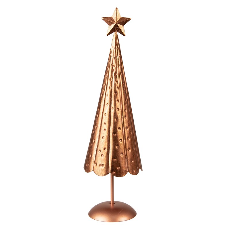 6Y5373 Christmas Decoration Christmas Tree 38 cm Copper colored Iron