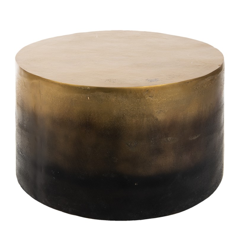 50532 Coffee Table Ø 60x40 cm Gold colored Aluminium Round Side Table
