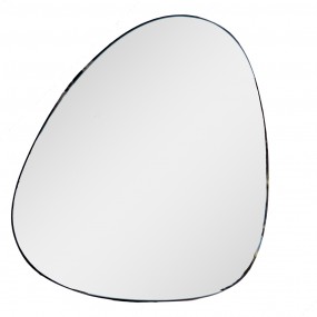 252S258 Miroir 50x60 cm Noir Métal Grand miroir
