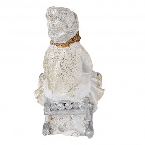 26PR4665 Figurine Enfant 10x5x10 cm Blanc Gris Polyrésine Accessoires de maison
