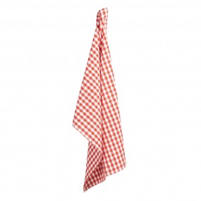 2APY42-1 Asciugamani da cucina 50x70 cm Rosso Bianco  Cotone Rombo Asciugamano da cucina