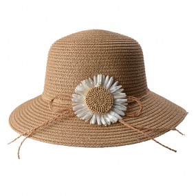 2JZHA0085 Women's Hat Brown Paper straw Sun Hat