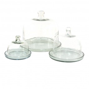 Round Jar Short Plastic Pedestal