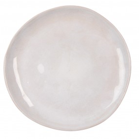26CEDP0113 Breakfast Plates Ø 22 cm Beige Ceramic Round