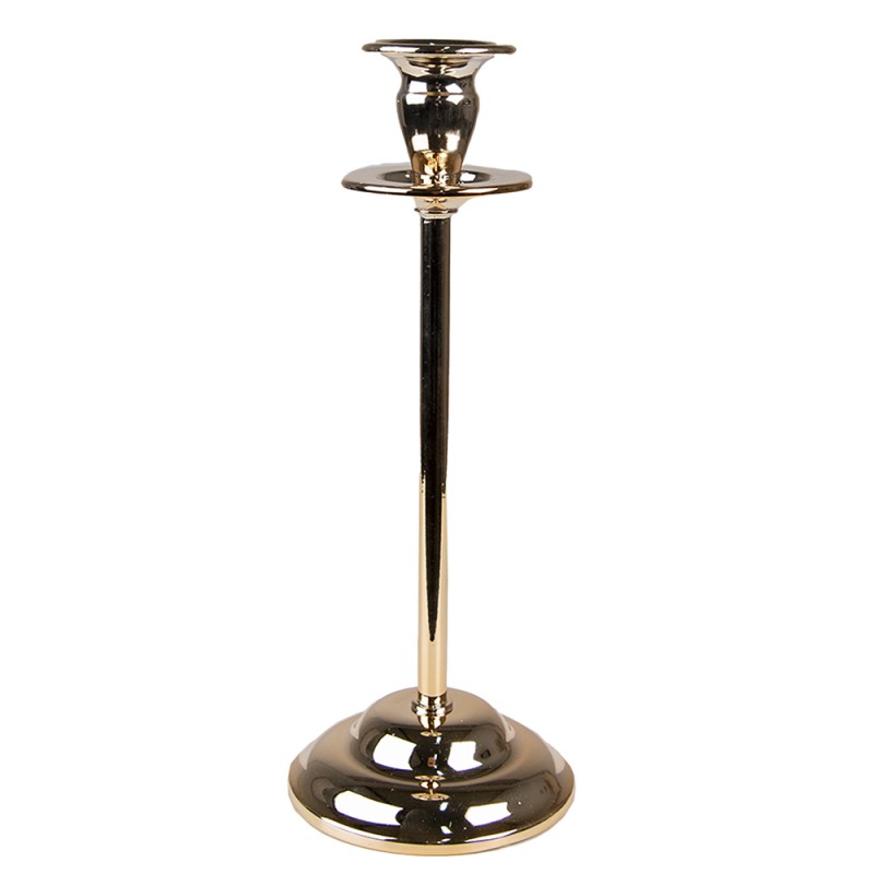6Y5377 Candle holder 25 cm Gold colored Iron Round Candle Holder