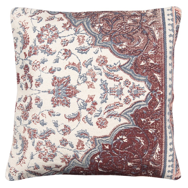KT032.059 Cushion Cover 50x50 cm Pink Blue Cotton Square Pillow Cover