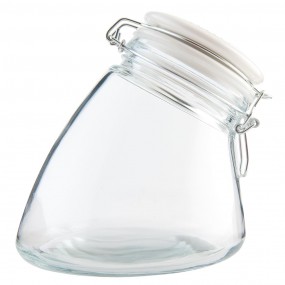 26GL1869 Storage Jar 1200 ml Glass Storage Pot