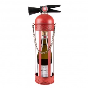 26Y4612 Wine Rack Fire extinguisher 17x11x41 cm Red Iron Bottle Rack