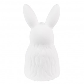 26CE1525 Figurine Rabbit 21 cm White Gold colored Ceramic Home Accessories