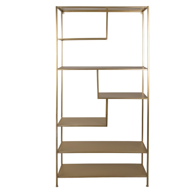 5Y1117 Wall Rack 80x26x170 cm Golden color Iron Rectangle
