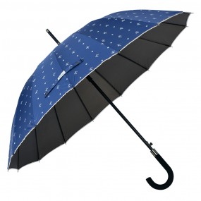 2JZUM0031BL Adult Umbrella Ø 98 cm Blue Polyester Umbrella