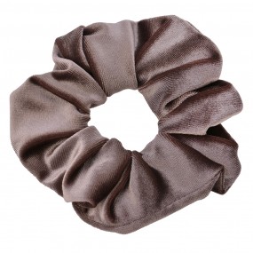 2MLHCD0160BE Scrunchie Hair Elastic Beige Synthetic Round