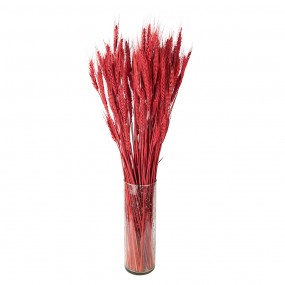 25DF0012 Dried Flowers 80 cm Red Dried Flowers Bouquet of Dried Flowers