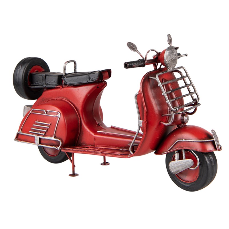 6Y4960 Decorative  Miniature Scooter 30x11x17 cm Red Iron Miniature Scooter