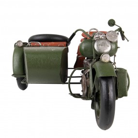 26Y4962 Decorative  Miniature Motor 38x26x18 cm Green Iron Miniature Motorbike