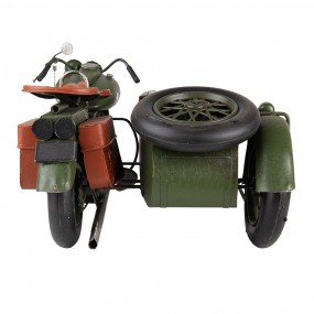 26Y4962 Decorative  Miniature Motor 38x26x18 cm Green Iron Miniature Motorbike
