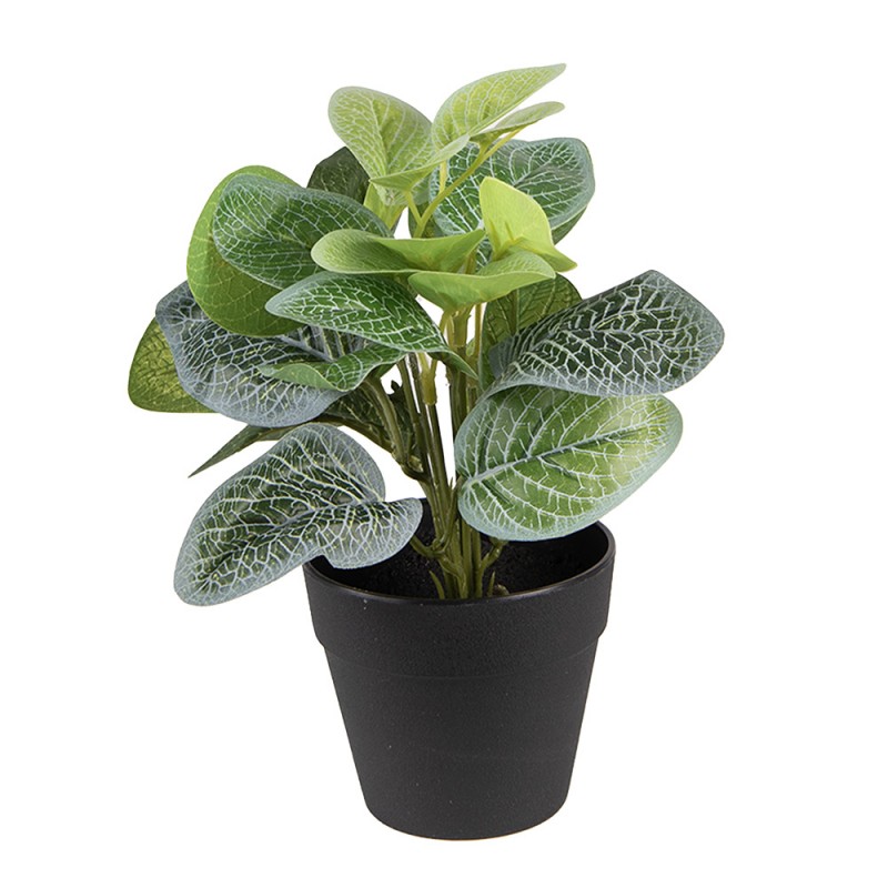 6PL0227 Plante artificielle 22 cm Vert Plastique Fleur artificielle