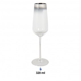 26GL3382 Flute di champagne 320 ml Vetro Calice di vino