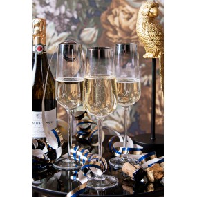 26GL3382 Flute di champagne 320 ml Vetro Calice di vino