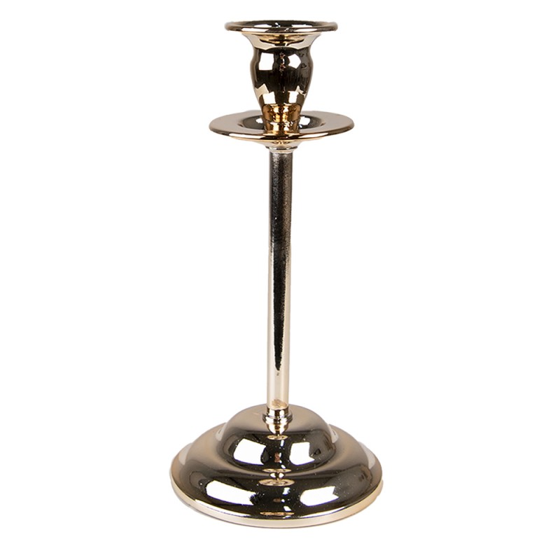 6Y5378 Candle holder 20 cm Gold colored Iron Round Candle Holder