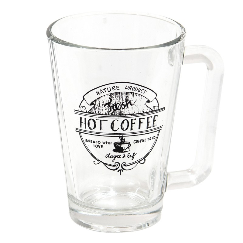 6GL4253 Mug 250 ml Glass Coffee Mug