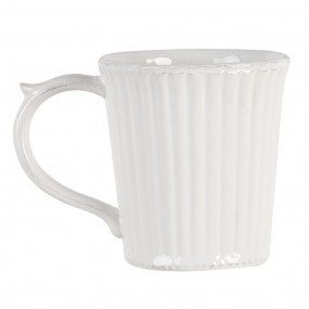 2PLMU Mug 250 ml White Dolomite Round Tea Mug