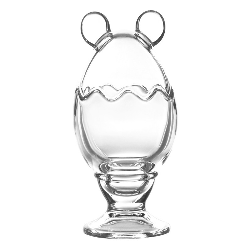 6GL4233 Glass Jar Ø 8x17 cm Transparent Glass Round Jar