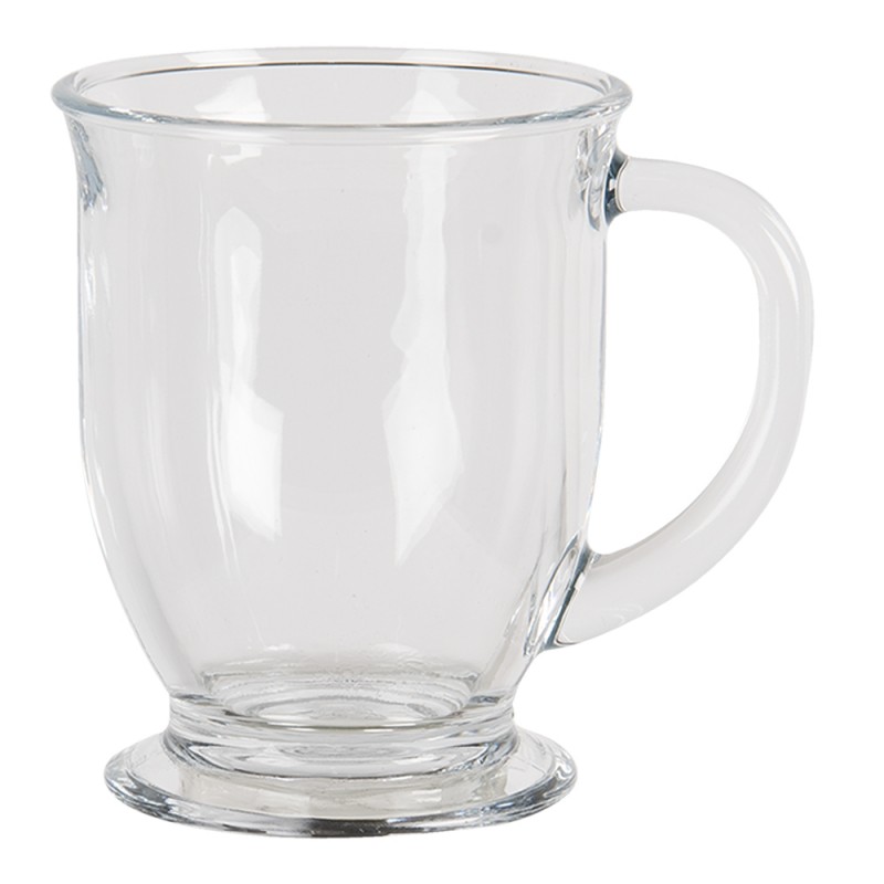 6GL3417 Mug 400 ml Glass Tea Mug