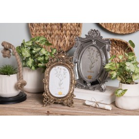 22F0996 Photo Frame 13x18 cm Silver colored Plastic Glass Picture Frame